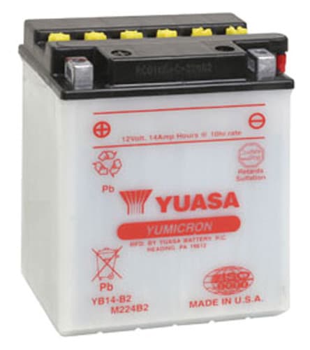 BATTERY YB14-B2 CONVENTIONAL
