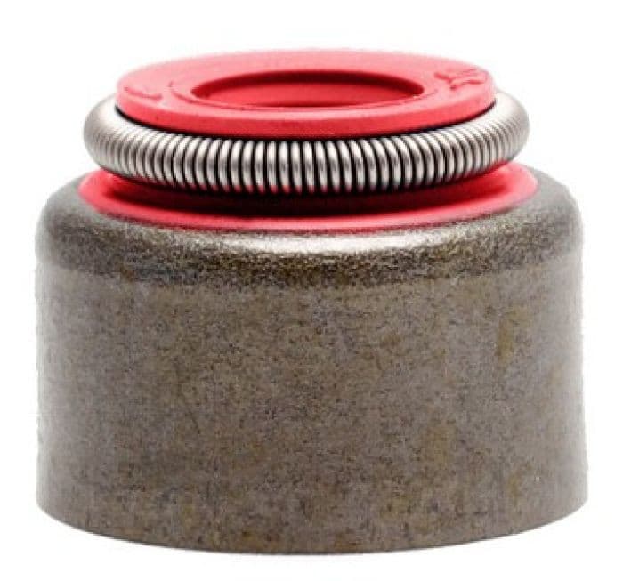 KPMI SEAL, RED VITON, 5/16" STEM X 0.530" GUIDE (PACK OF 8)