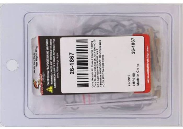 ALL BALLS RACING CARBURETOR REBUILD KIT