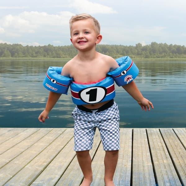 WATER OTTER CLASSIC CHILD LIFE VEST, RACE CAR