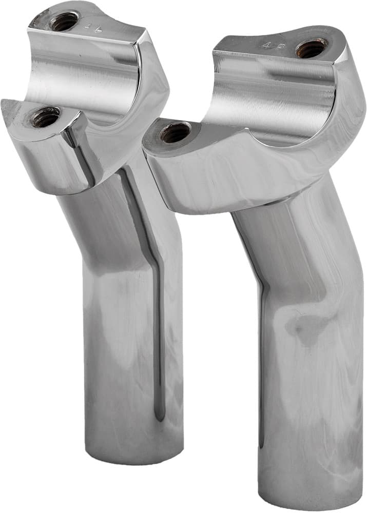 HardDrive H-Bar Risers 4.5" Pullback Chrome