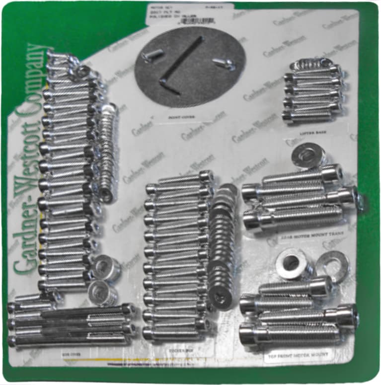 Gardnerwestcott Motor Set Hardware Kit Flt M8