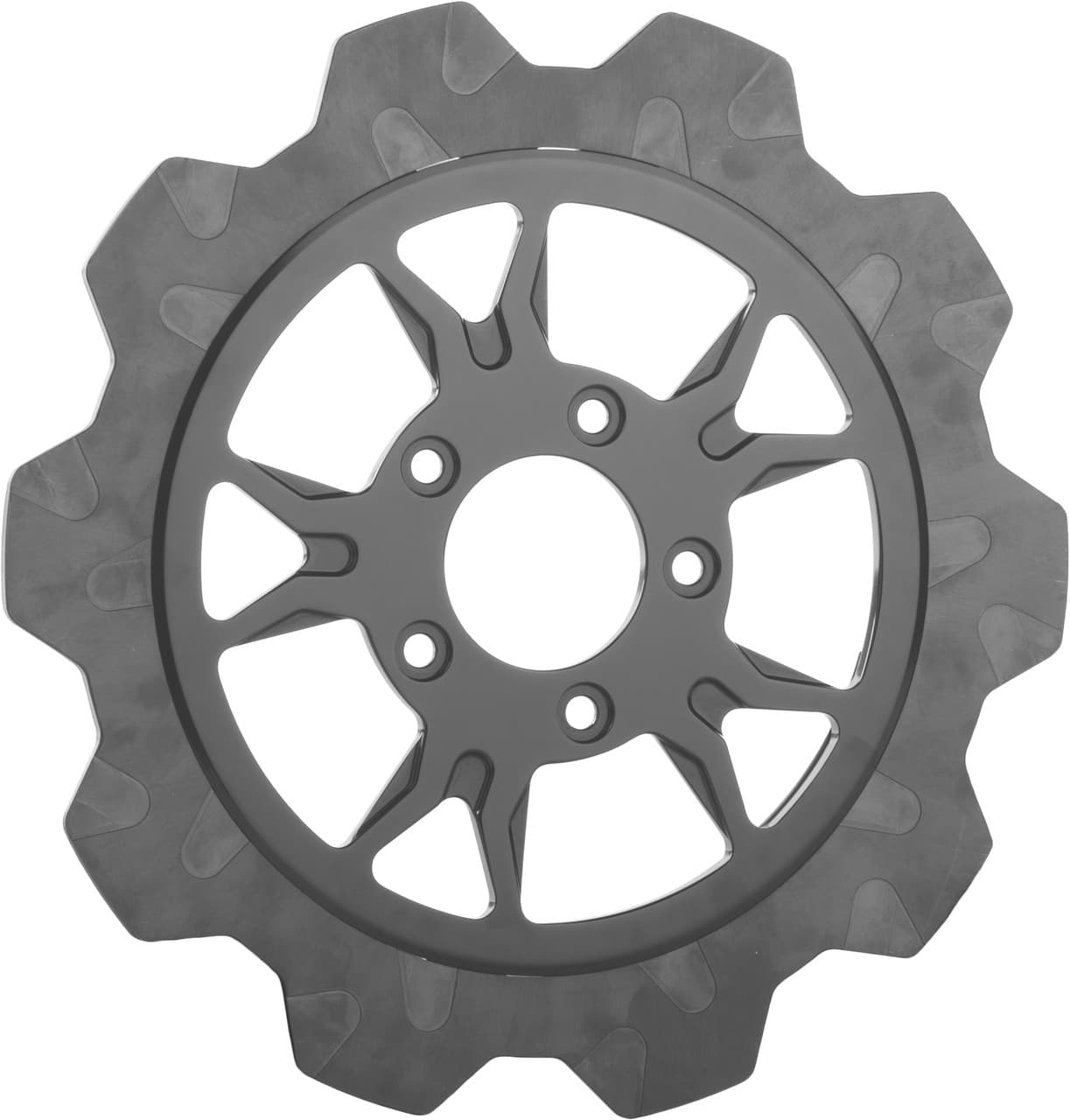Lyndall Brakes B-52 Front 11.5 Rotor Black/Black Crown Cut