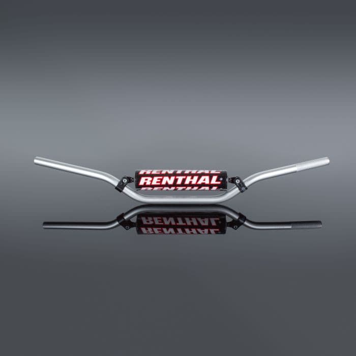 RENTHAL 781 7/8" HANDLEBAR SILVER - PADDED