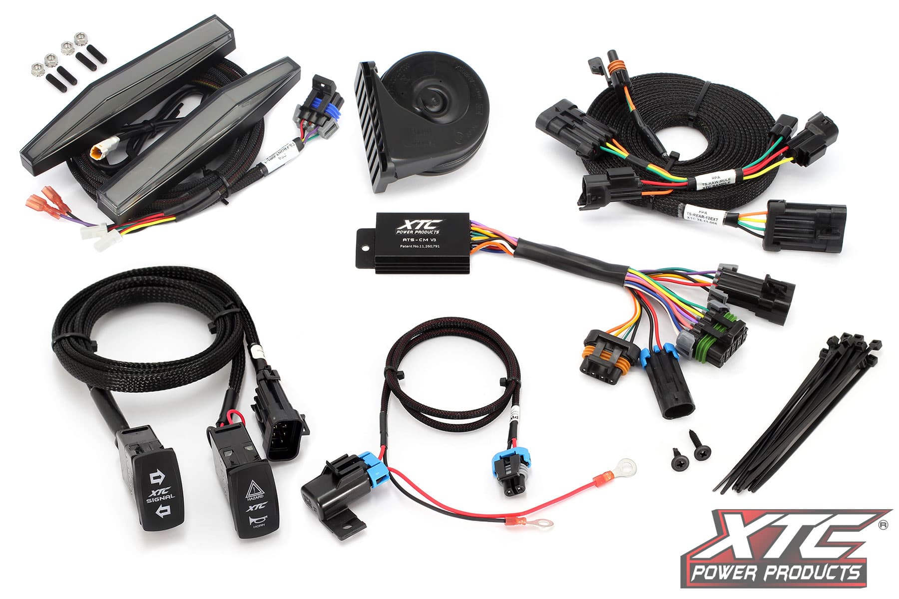 AUTO TURN SIGNAL KIT W/ HORN AND FRONT DRL LIGHTS CAN