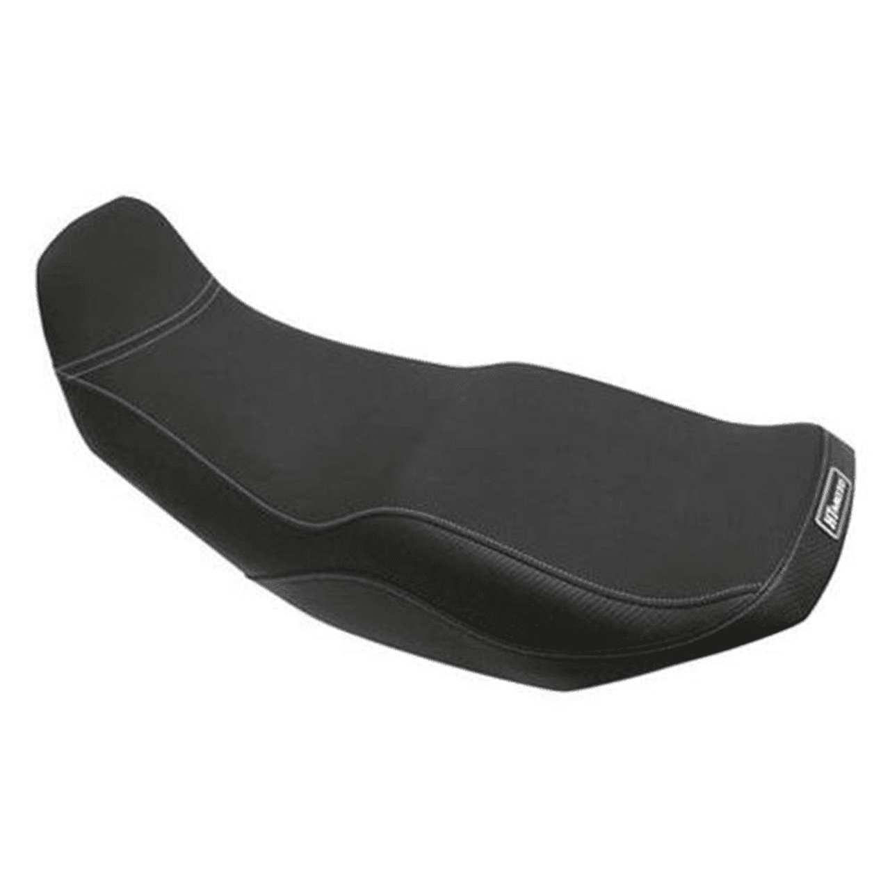 HT MOTO SEAT COVER BLACK CARBONGREY STITCH