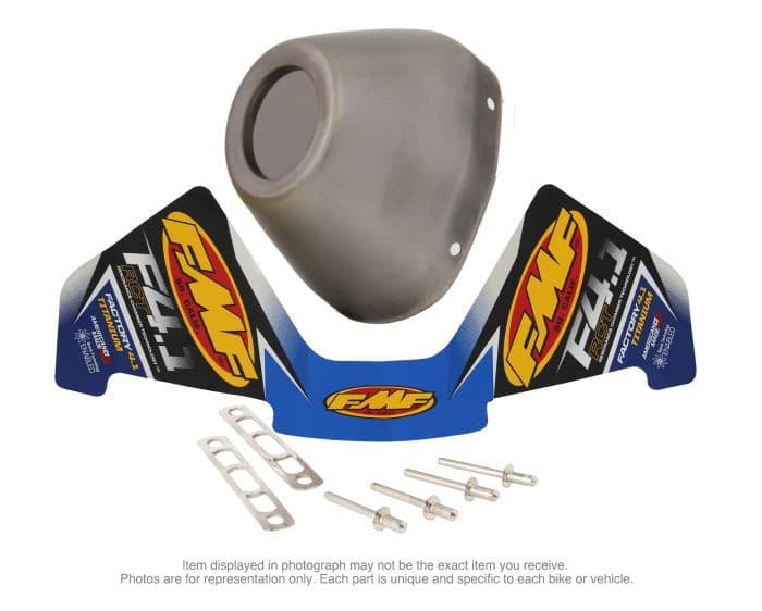 FMF RCT TI REPLACEMENT END CAP KIT