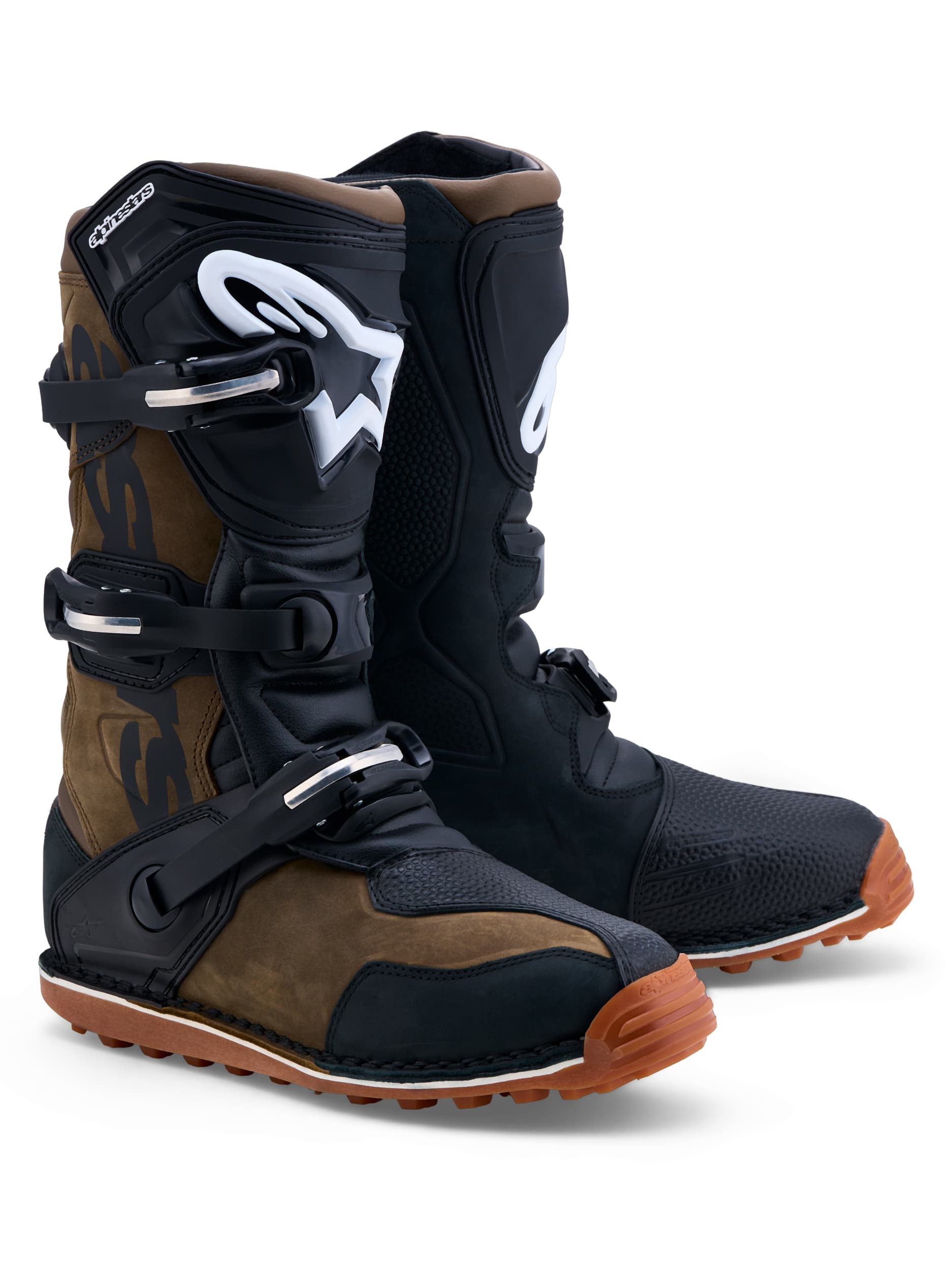 TECH T BOOTS BRWN/BLK/GUM 8