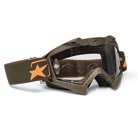 MX GOGGLES ADRENALINE - SENIOR GREEN ORANGE