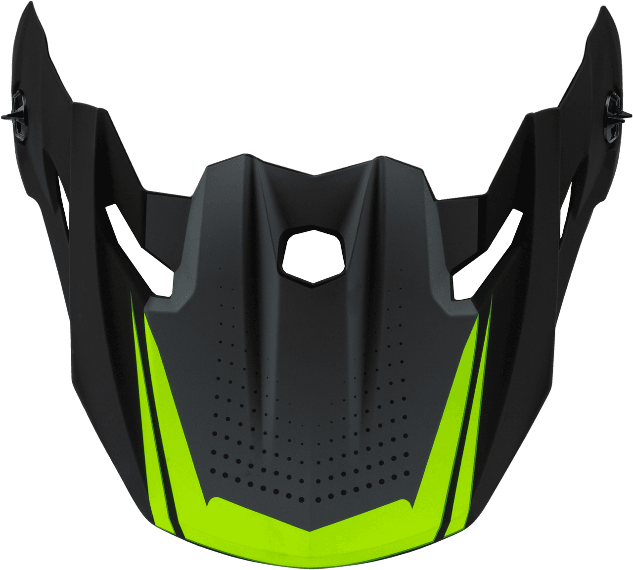 Gmax MX-96 502 Visor W/Screws Matte Grey/Hi-Vis