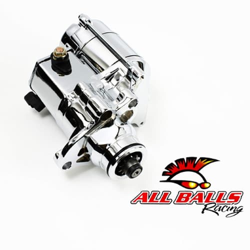 All Balls Big Twin Starter 1.4KW Chrome 6SPD Transmission