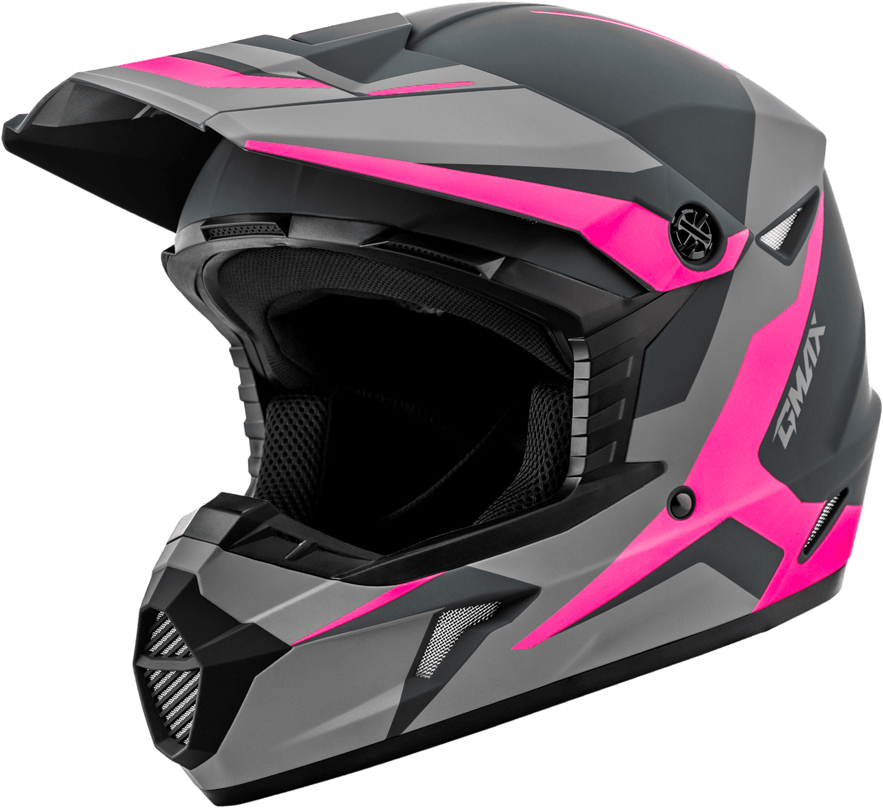 Gmax MX-46 Cyclus Hemet Matte Grey/Pink MD