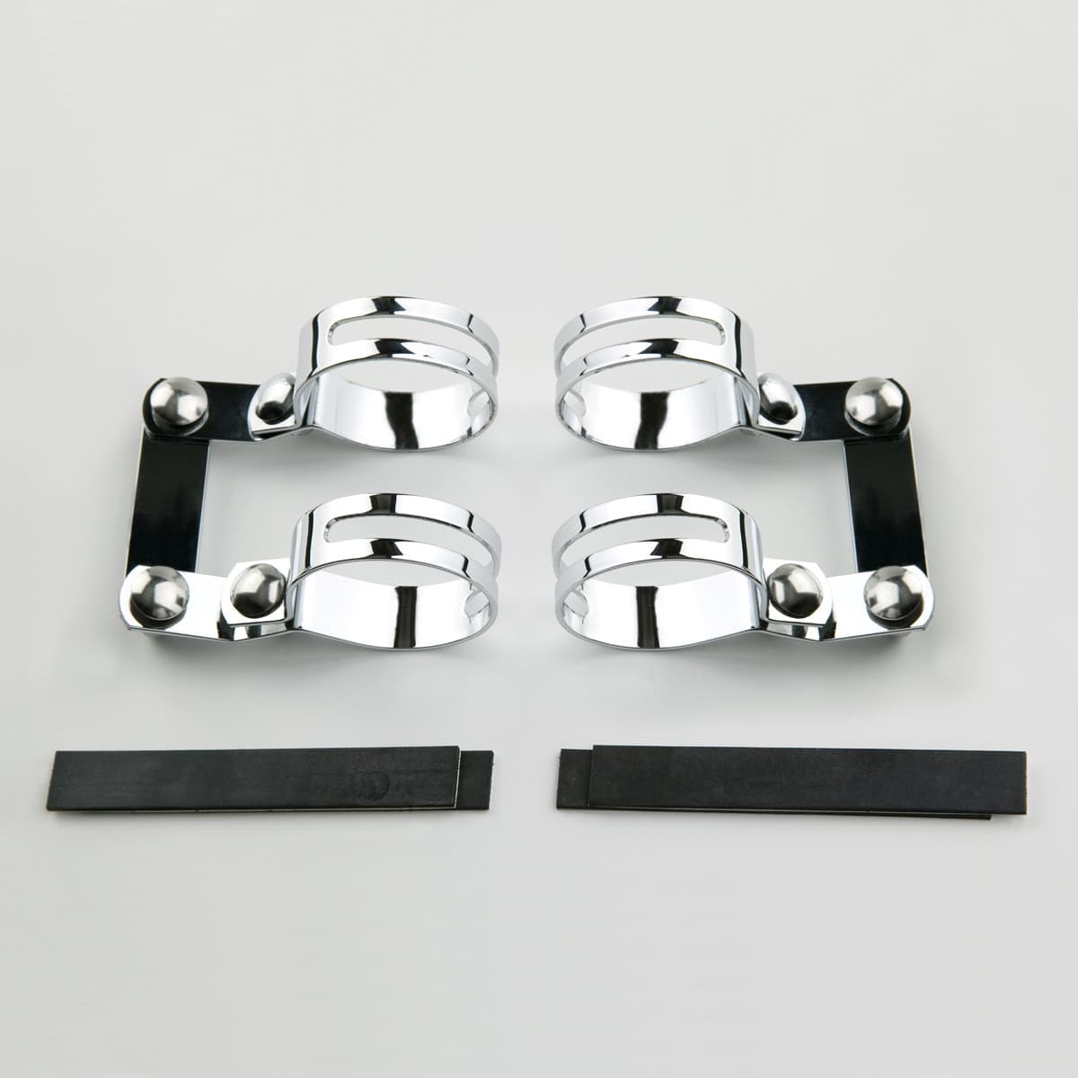 National Cycle Windscreen Mount Kit Chrome Honda