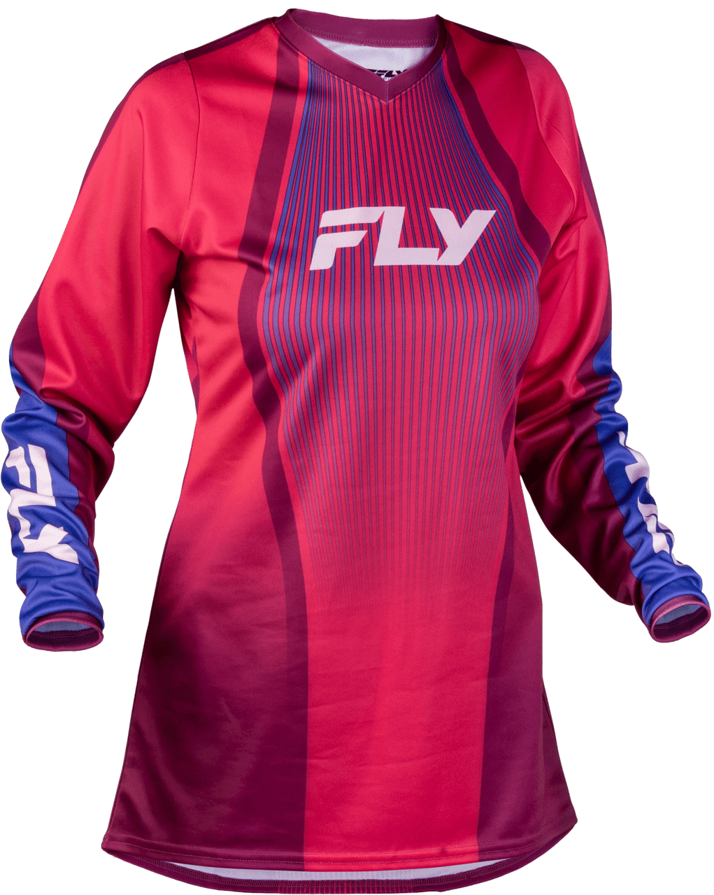 Fly Racing Women'S F-16 Lift Jersey Pink/Purple/White MD