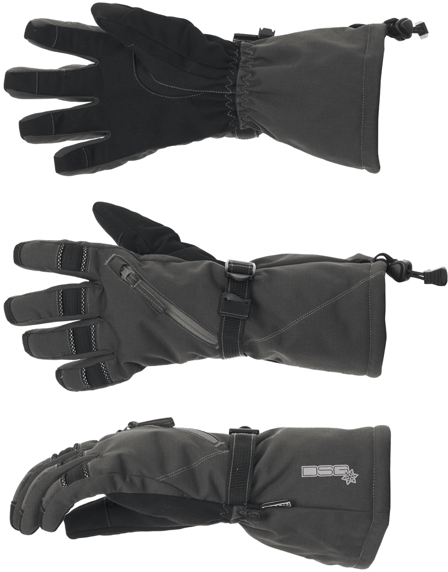 CRAZE 5.0 GLOVE CHARCOAL BLACK SM