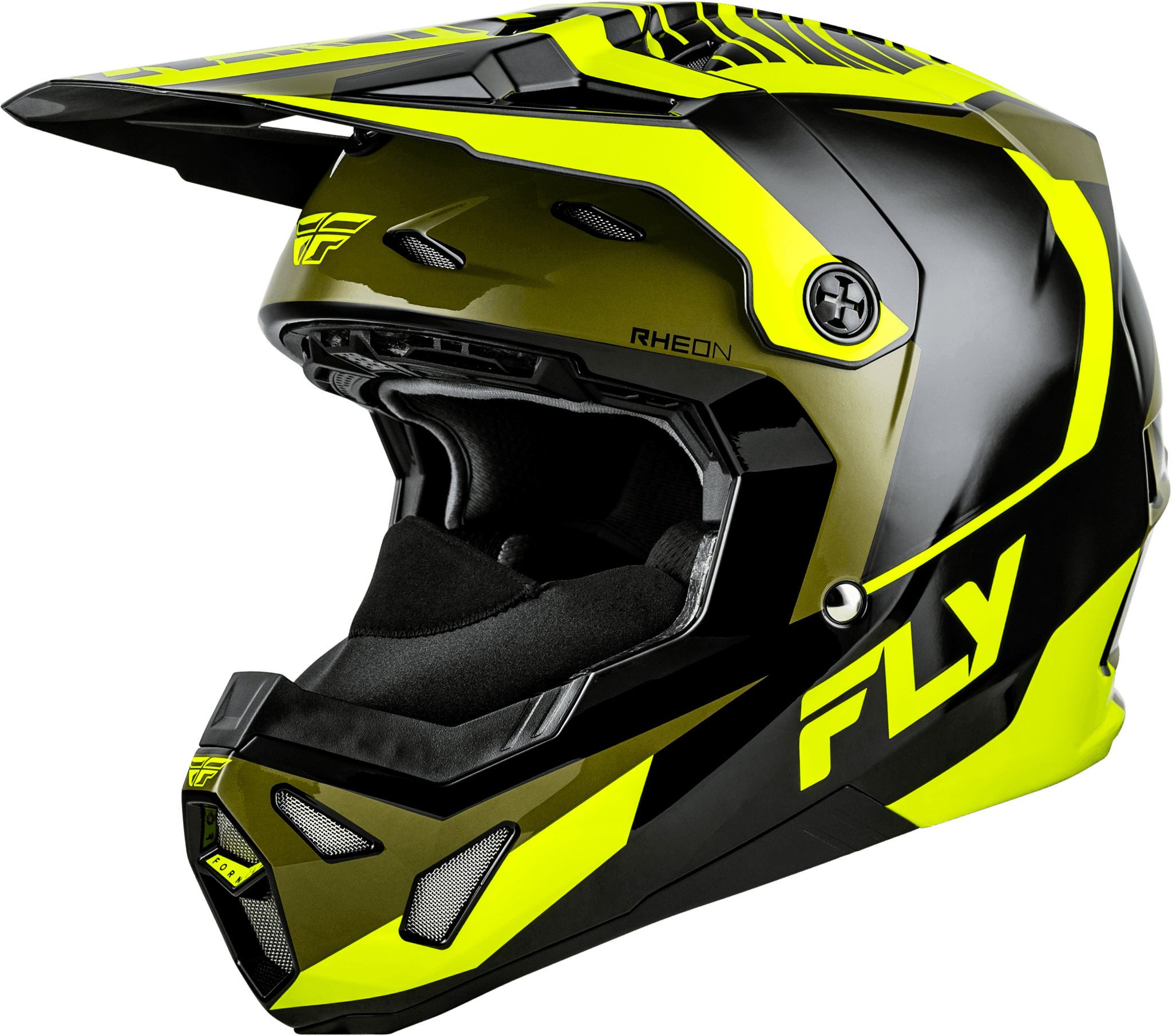 Fly Racing Cold Weather Formula Cp Charge Hi-Vis/Dark Green/Black XL