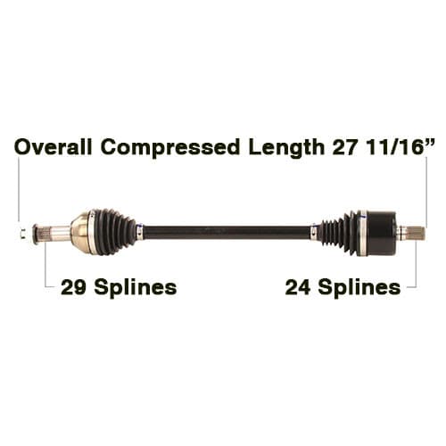 CV AXLE HEAVY DUTY REPLACEMENT CAN-AM