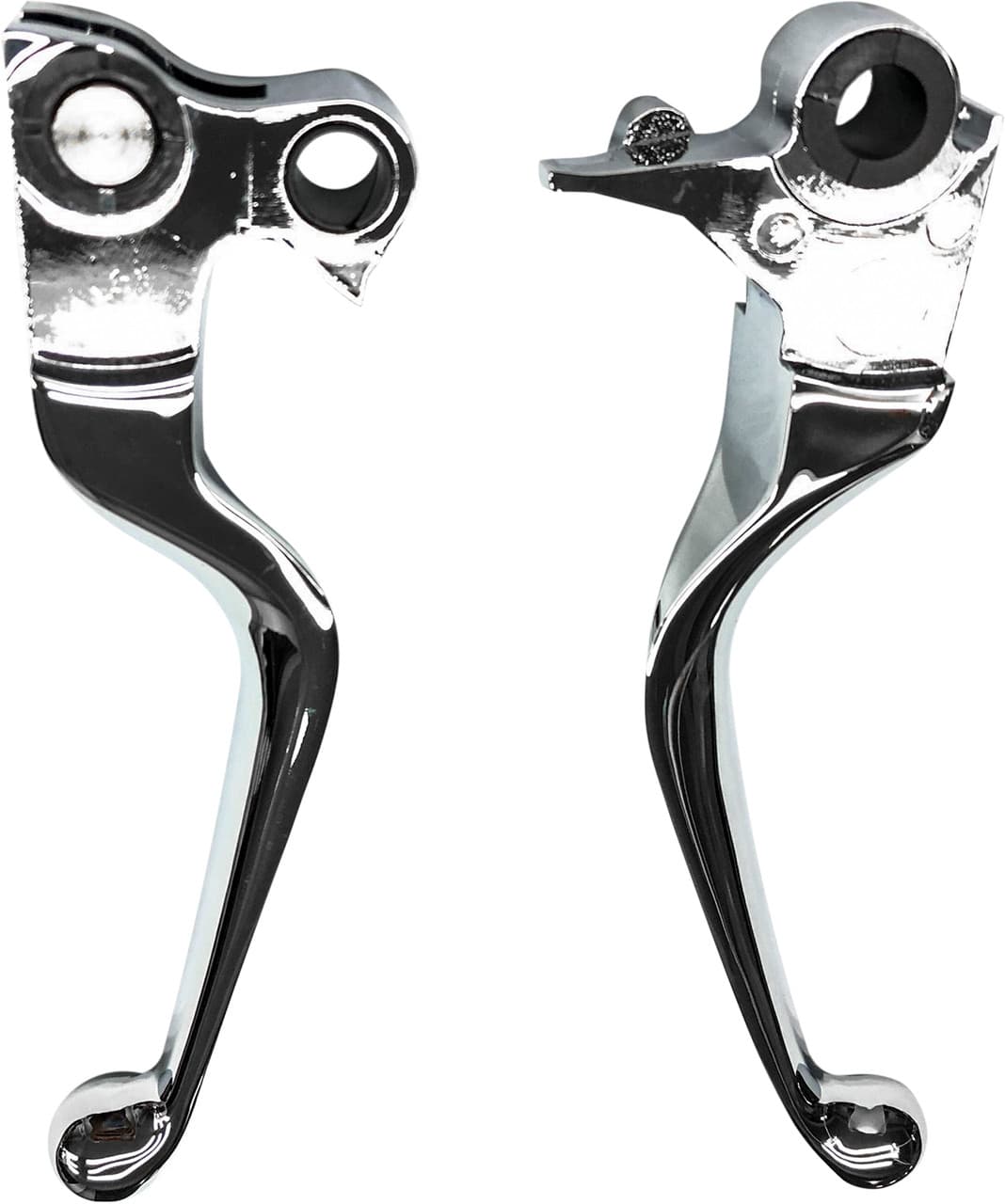 HardDrive Smooth Lever Set Chrome Bt 07-16 Except Flt 08-UP