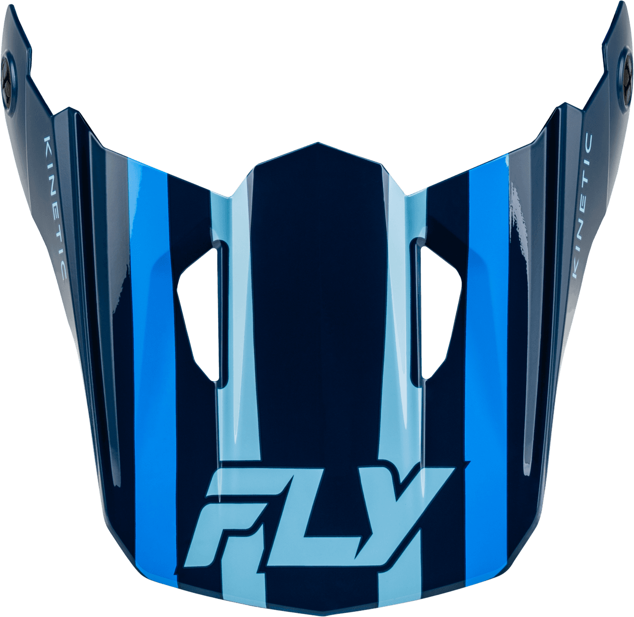 Fly Racing Kinetic Sync Helmet Visor Navy/Blue/Light Blue XS/SM