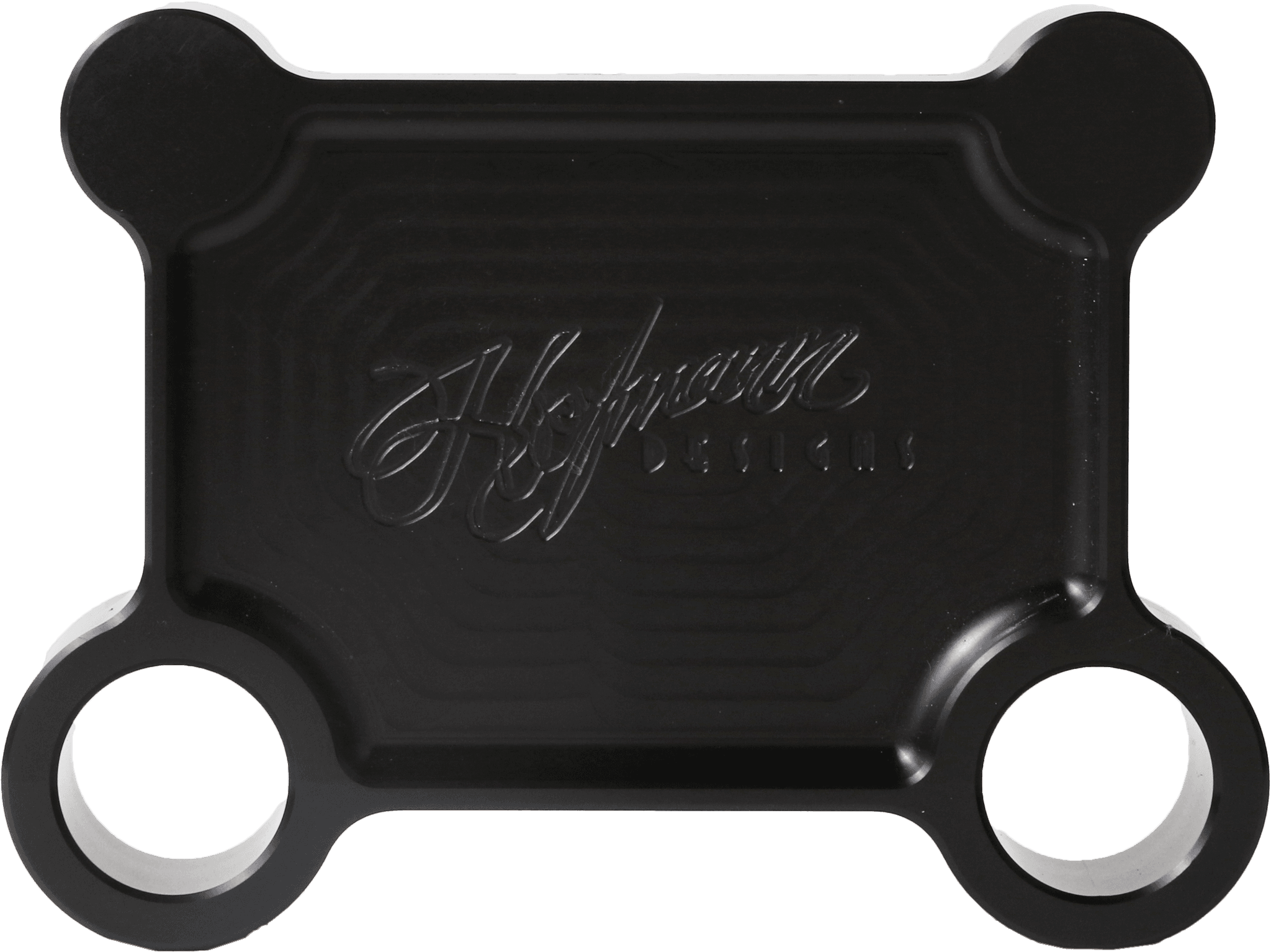 Hofmann Designs H/D Billet Pull Back Plate Black Batwing