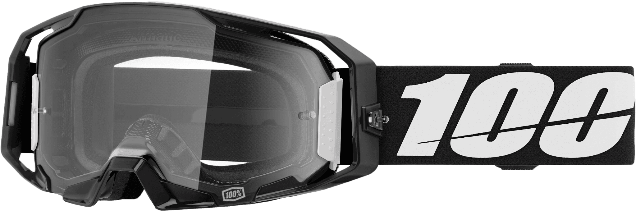 ARMATIC GOGGLE BLACK CLEAR LENS