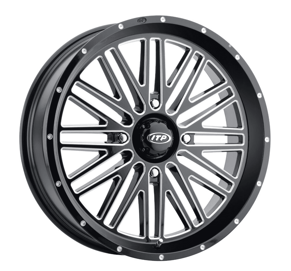 ITP Momentum Wheel Black/Mac 22X6.5 4/156 4+2.5 (+10MM)