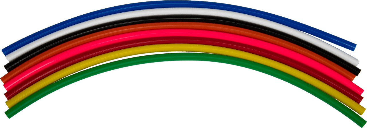 Fire Power Gas Cap Vent Hose 18" Multi-Color 50/Pack
