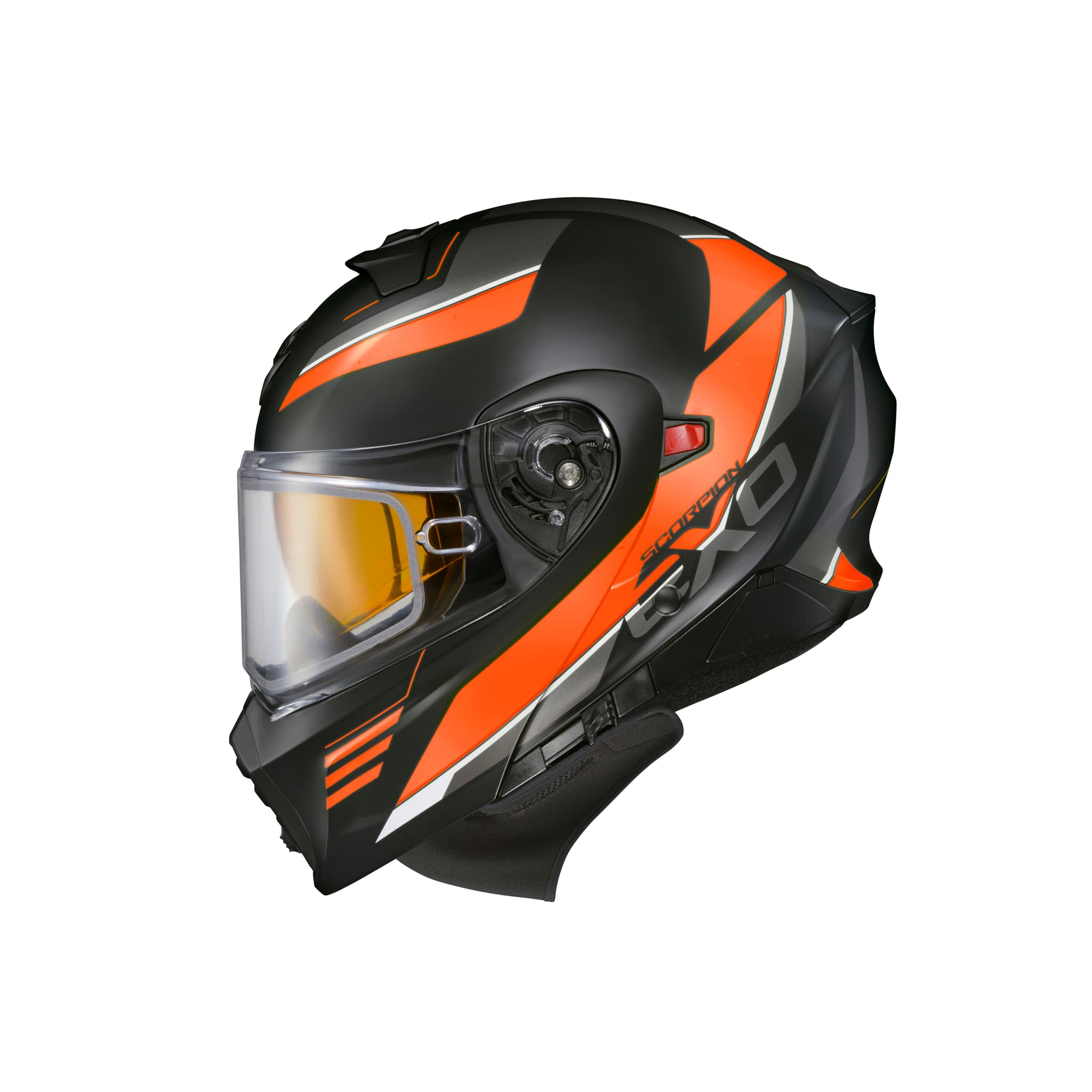 Scorpion Exo EXO-GT930 Cold Weather Helmet Modulus Orange SM (Dual Pane)