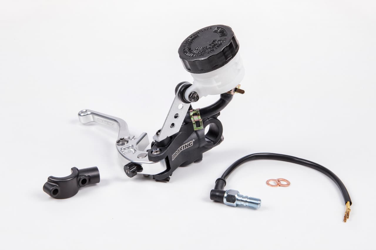 Braking Brake Master Cylinder 16MM Lever Silver