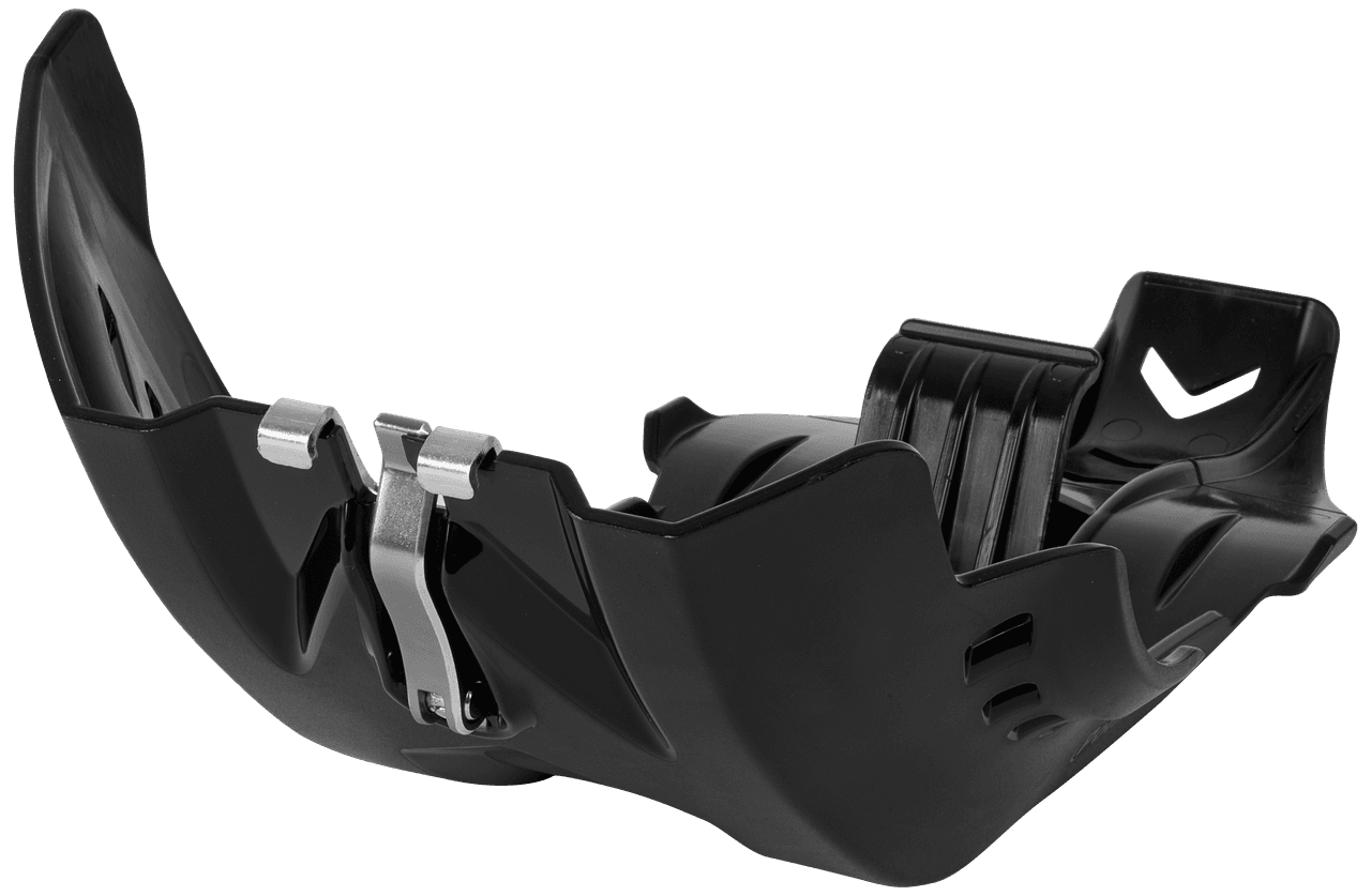 FORTRESS SKID PLATE WITH LINK PROTECTOR BLACK