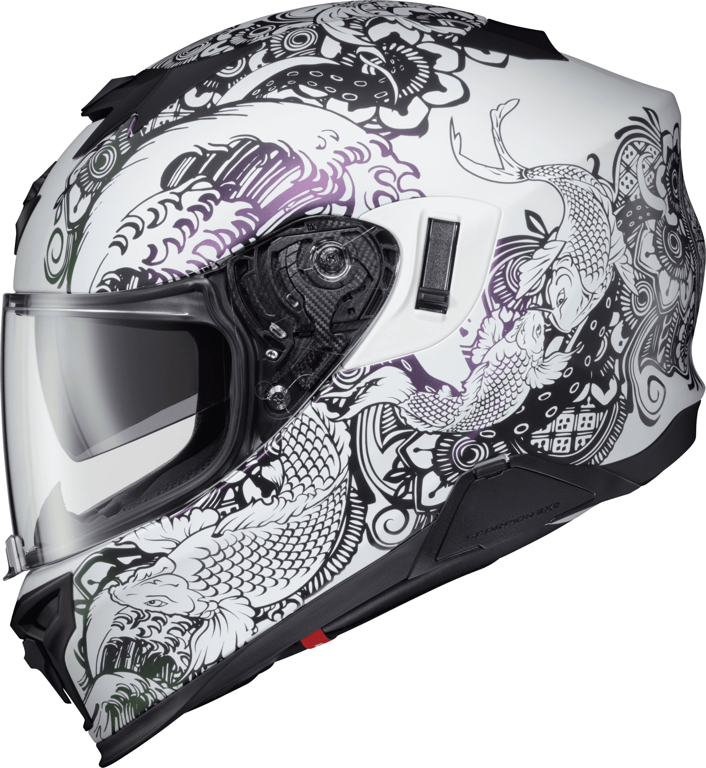 EXO-T520 HELMET NAMA-SUSHI WHITE/CHAMELEON XL