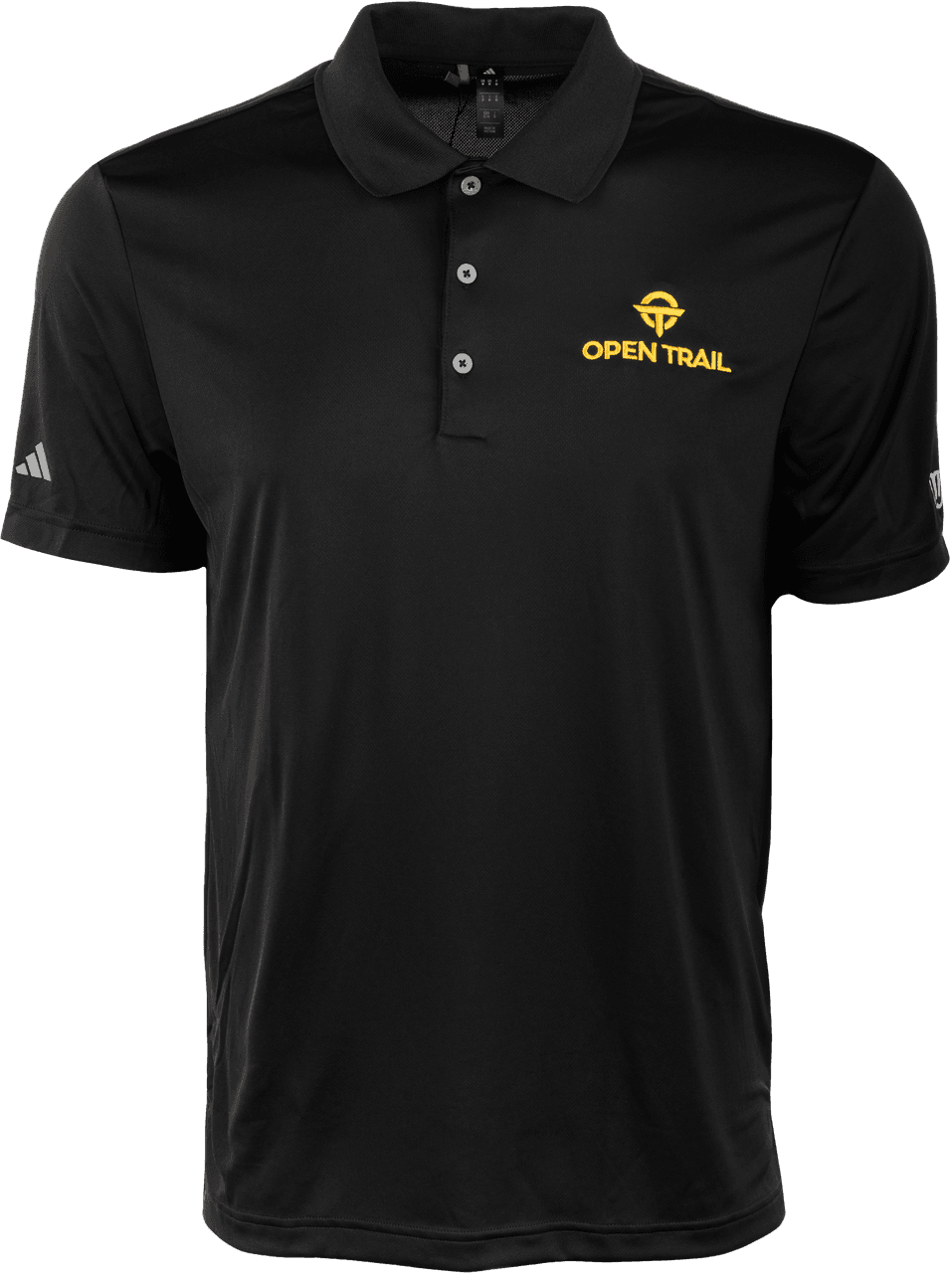 Open Trail Polo Black/Yellow MD