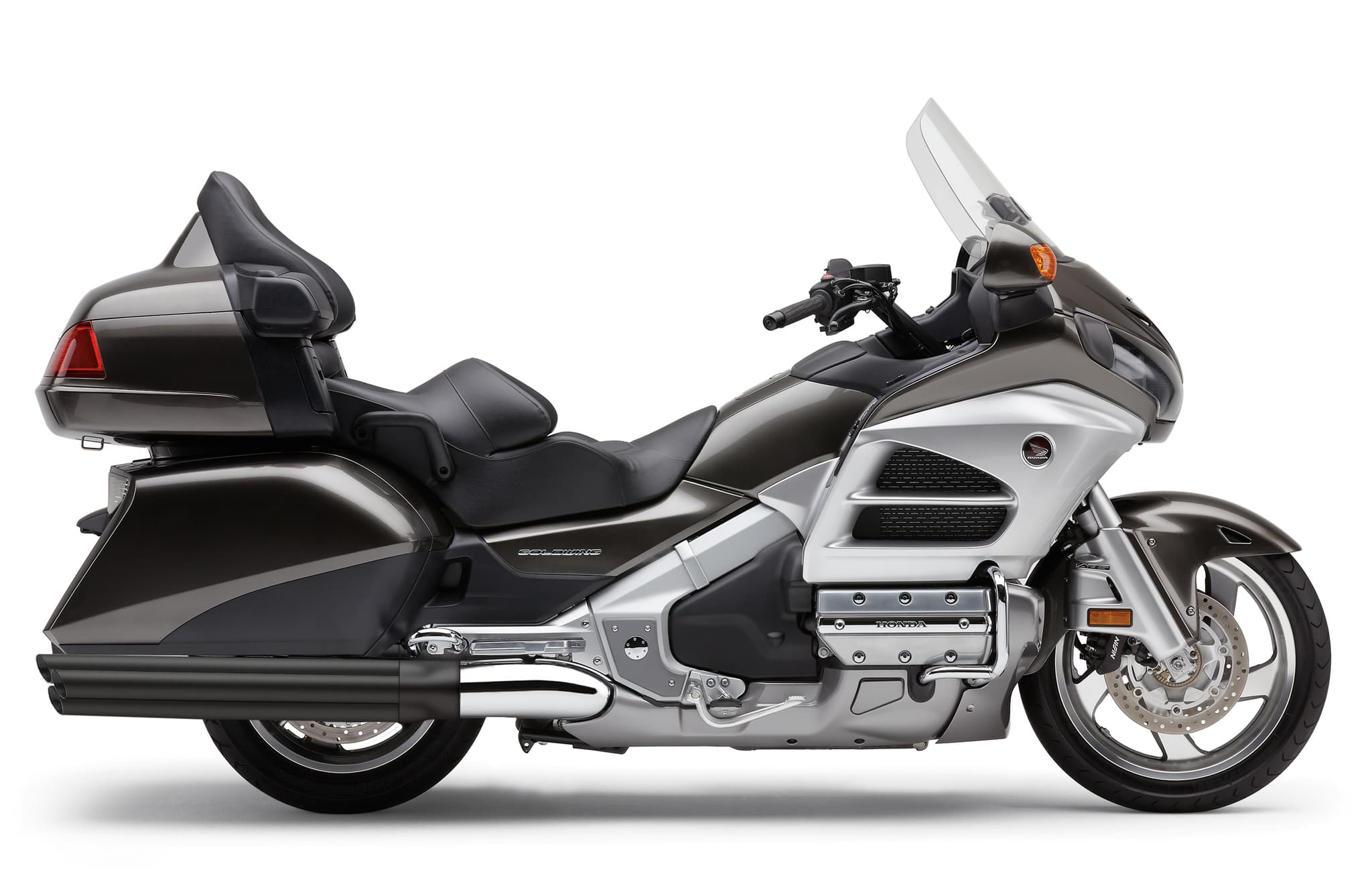 Cobra Six 2 Six Slip On Black Honda GL1800/F6B