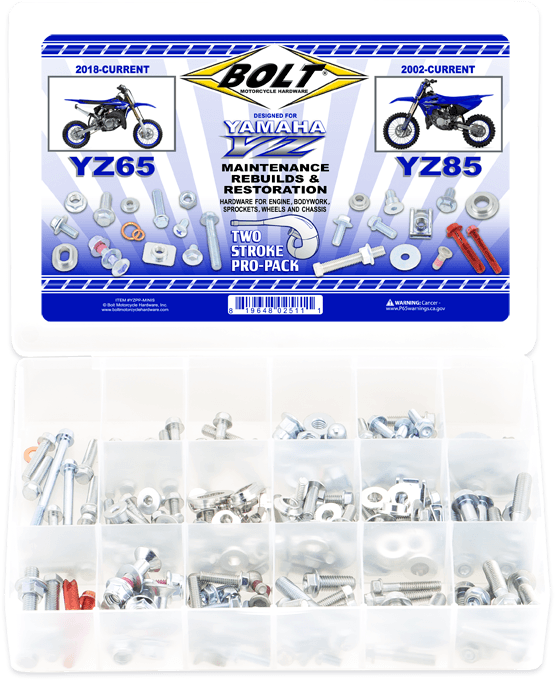 PROPACK YAMAHA MINI 2 STK YAM YZ65/85