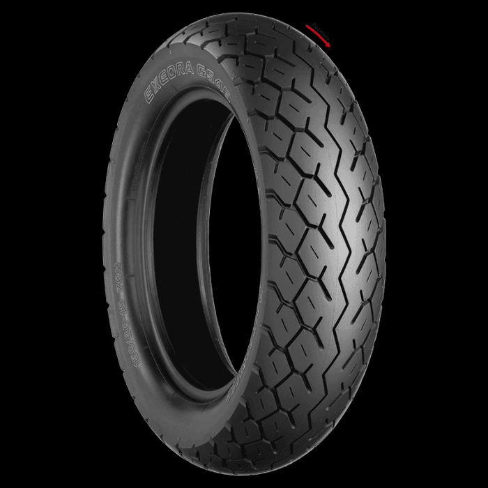 BRIDGESTONE - G546R 170/80-15M/C-(77S) TIRE