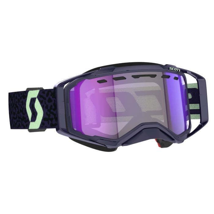 SCOTT PROSPECT SNOWX LS DARK PURPLE/MINT GREEN/BLUE CHROME