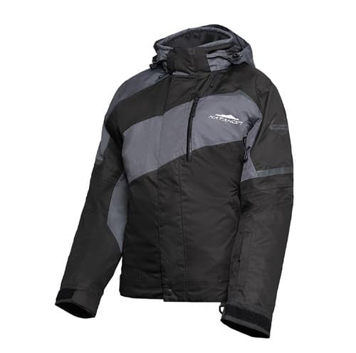 KATAHDIN GEAR RECON JACKET WOMENS, BLACK/GREY - MEDIUM