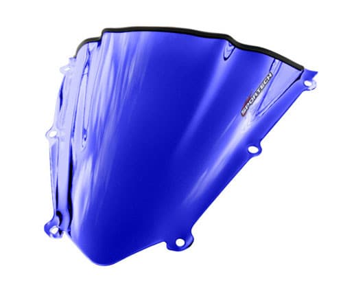 SPORTECH V-FLOW W/S, YAM YZF R1 BLUE CHROME, FITS '09-'10