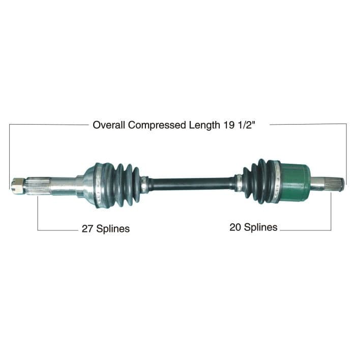 TYTANEUM OE REPLACEMENT CV AXLE YAMAHA FRONT LEFT / RIGHT