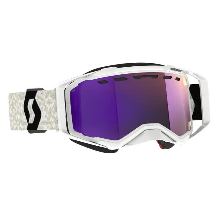 SCOTT PROSPECT SNOW CROSS WHITE/BLACK ENHANCER PURPLE CHROME