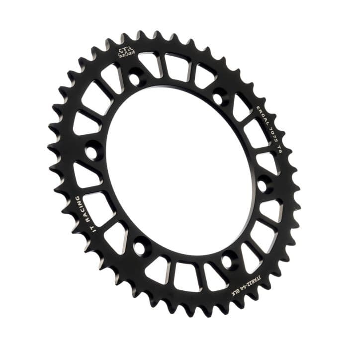 REAR ALLOY SPROCKET BLACK 44-TOOTH