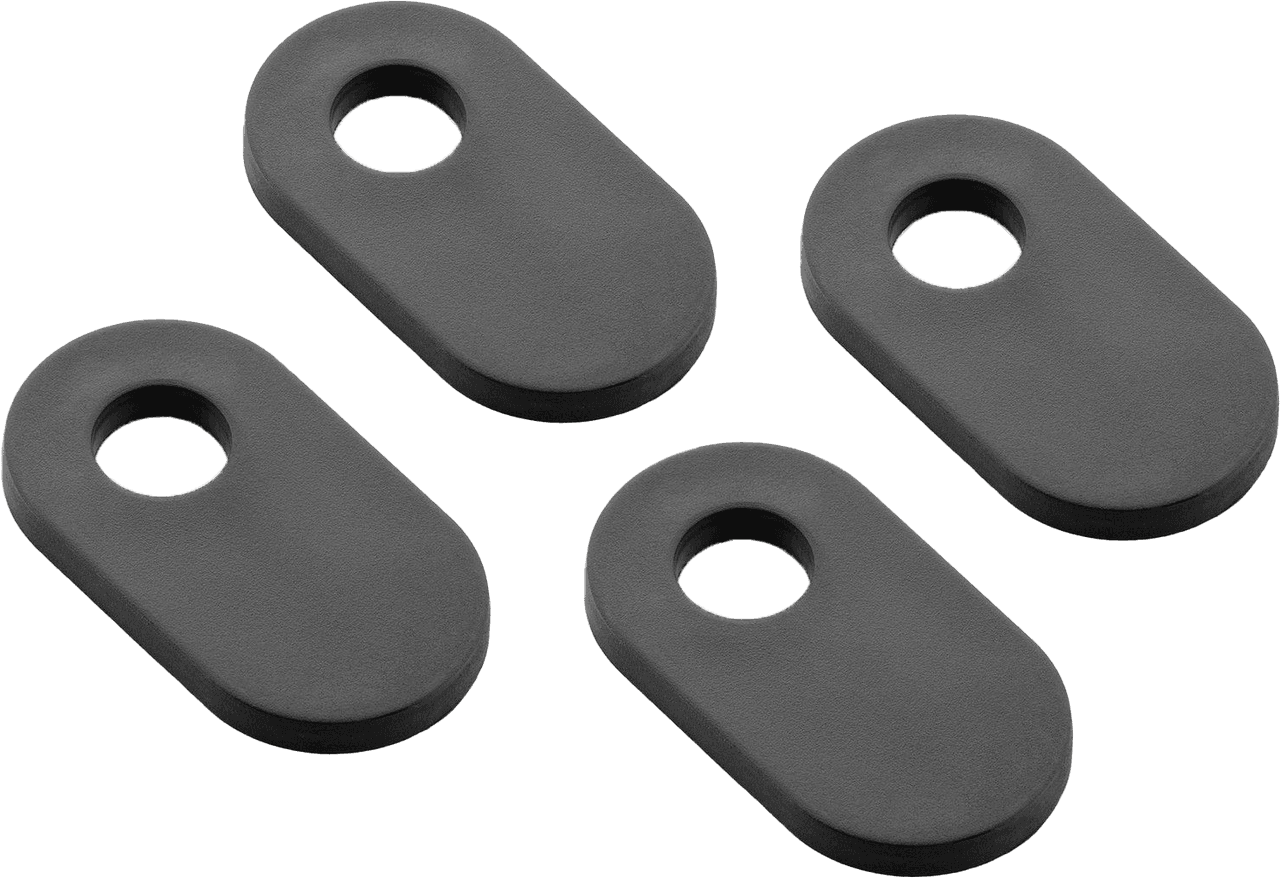 TURN SIGNAL MOUNTING KIT 4 PCS BLACK