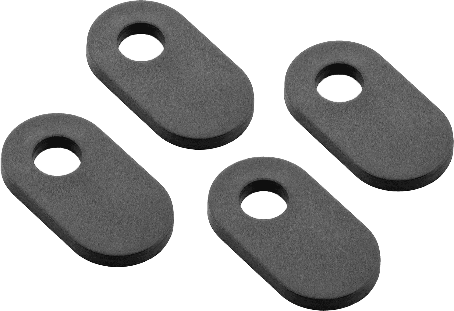 TURN SIGNAL MOUNTING KIT 4 PCS BLACK