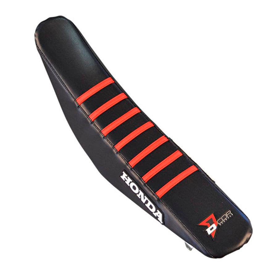 D-Cor Seat Cover Black W/Red Ribs Honda