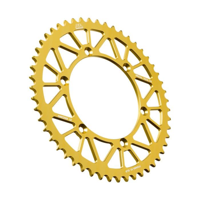 REAR ALLOY SPROCKET GOLD 51 TOOTH
