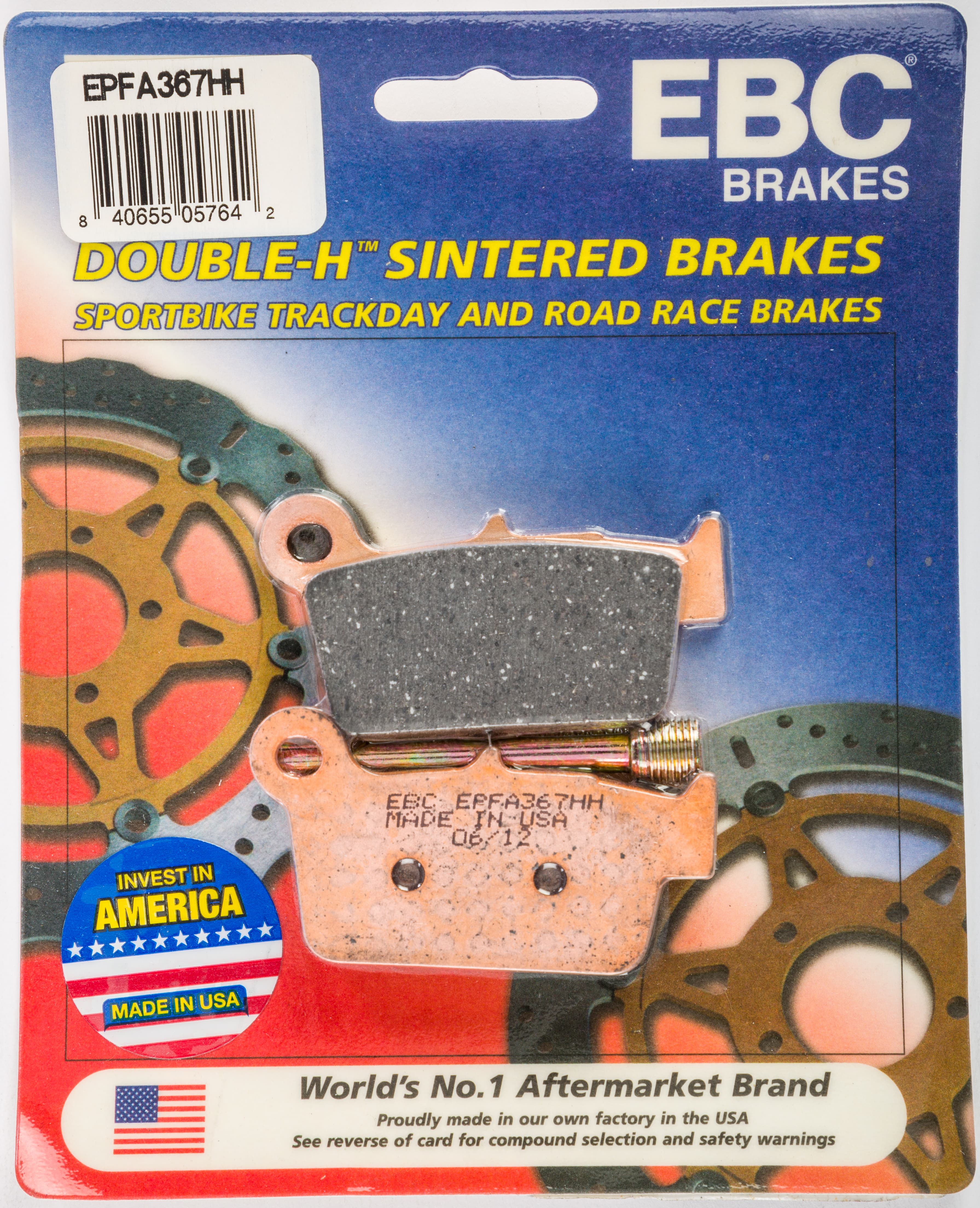 EBC EPFA DOUBLE H SINTERED DISC PADS