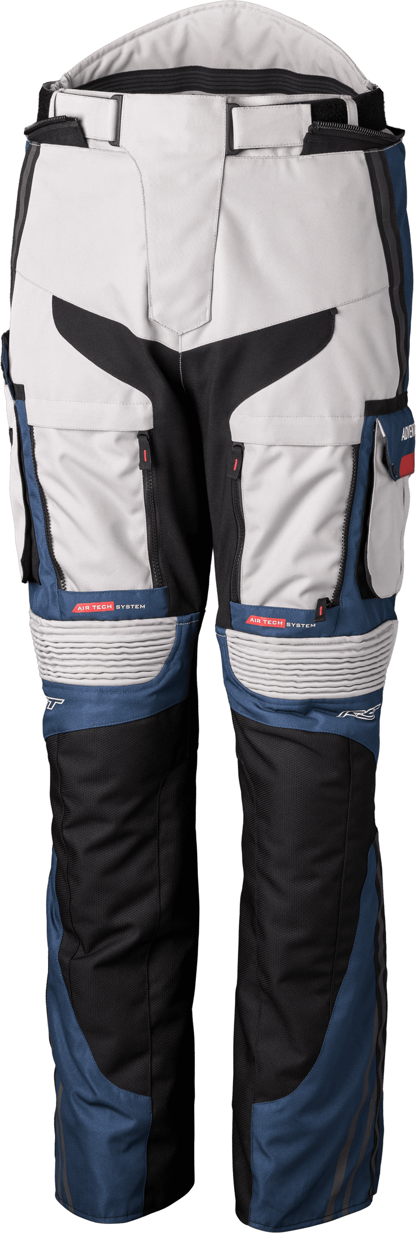 PRO SERIES ADVENTURE-X CE JEAN SILVER/BLUE/RED TEXTILE 5XL