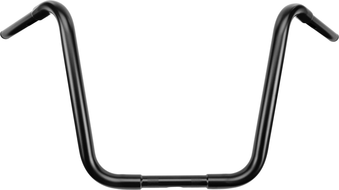HardDrive 1.25" Ape Hanger 16" Black Cable