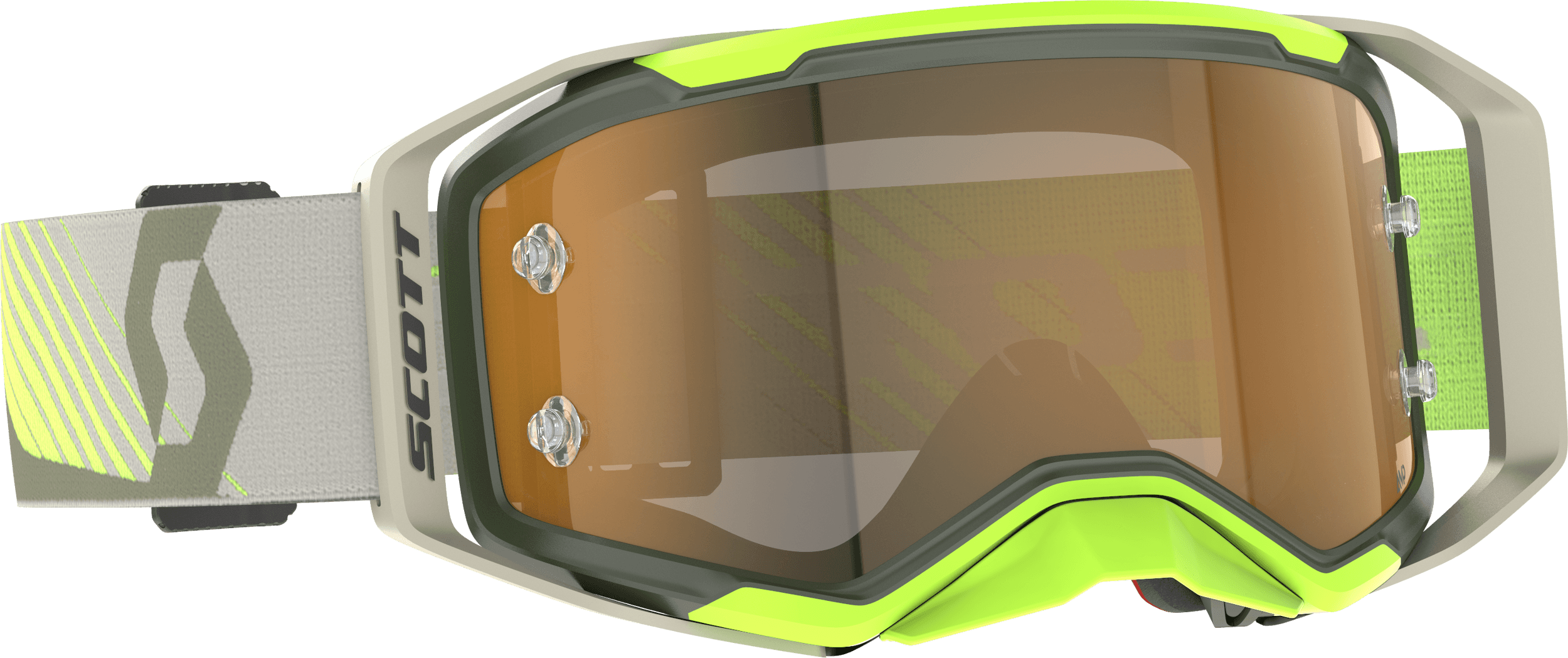 PROSPECT 2.0 AMP GOGGLE KAKI GRN/N YLW AMP GLD CHR WRK