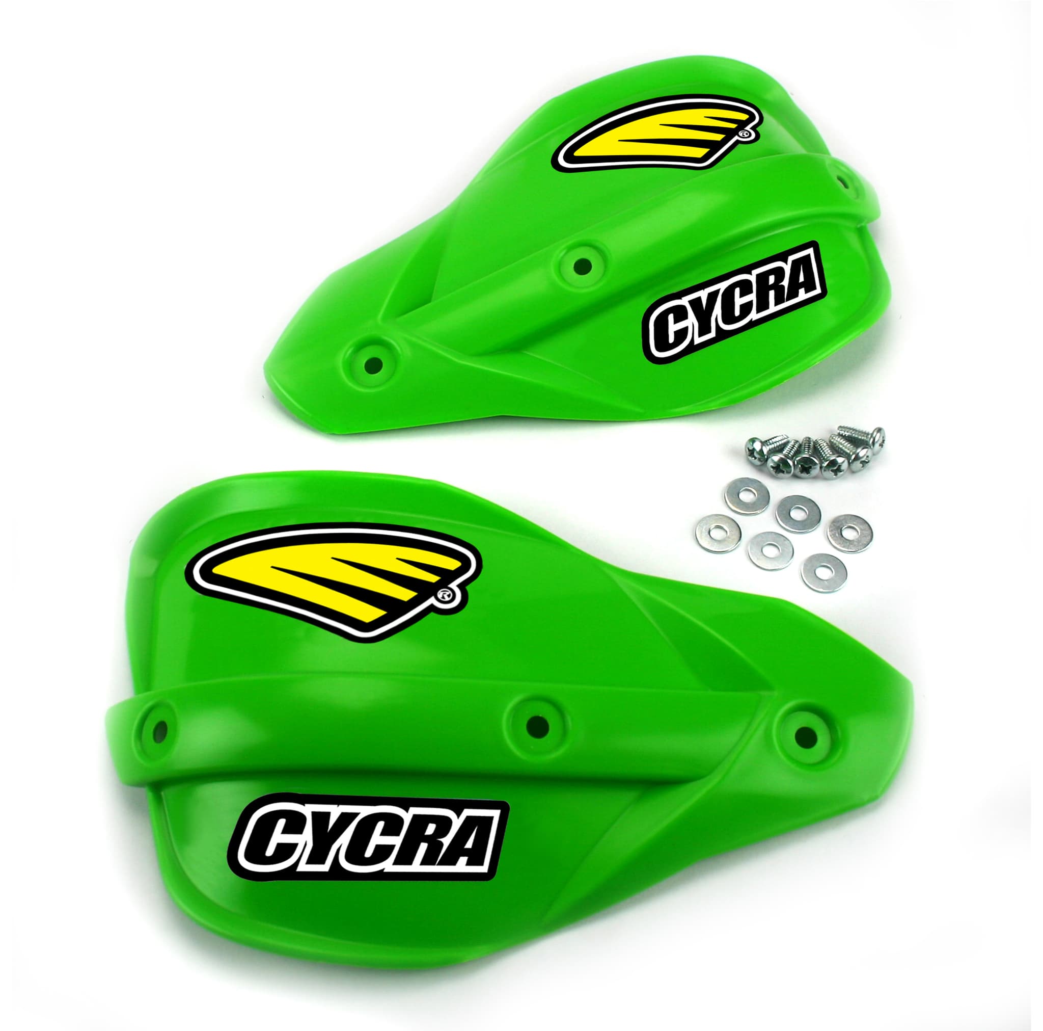Cycra Plastic Replacement Shields Green
